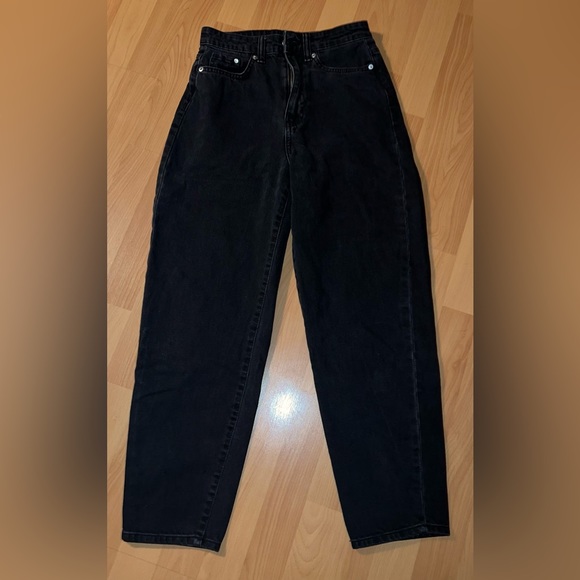 Ardene Jeans mom in black size 2 - Picture 2 of 4